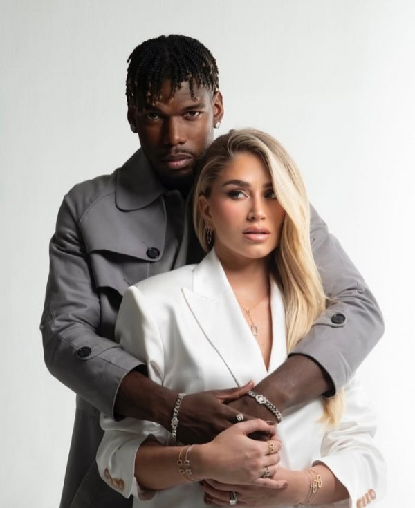 博格巴爱妻与品牌合作推出珠宝系列，旨在传递配合与但愿💎