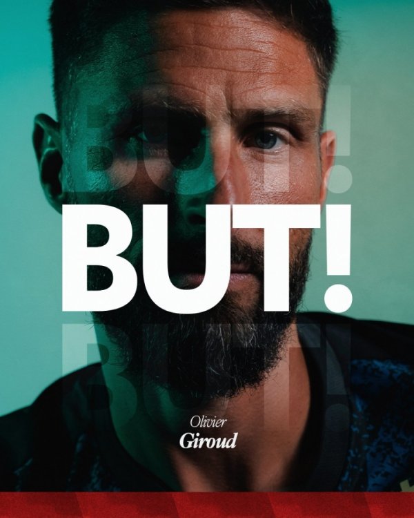 天王盖地虎❗38岁吉鲁转头法甲首秀破门 精彩跑位+握住球左脚低射