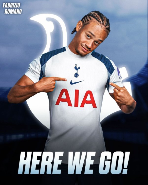 Here we go! 罗马诺: 热刺6000万欧签哈维-西蒙斯, 签约5+2年