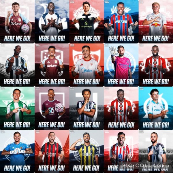 快又准！罗马诺夏窗临了24小时发布39次HWG，格伊、乔治等4东谈主告吹