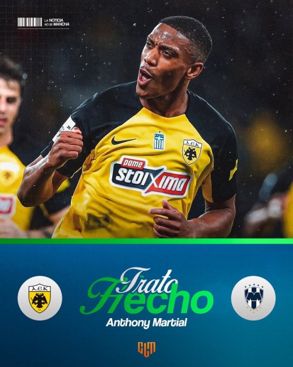 联手拉莫斯！记者：墨西哥球队蒙特雷敲定29岁马夏尔，给丰厚合同