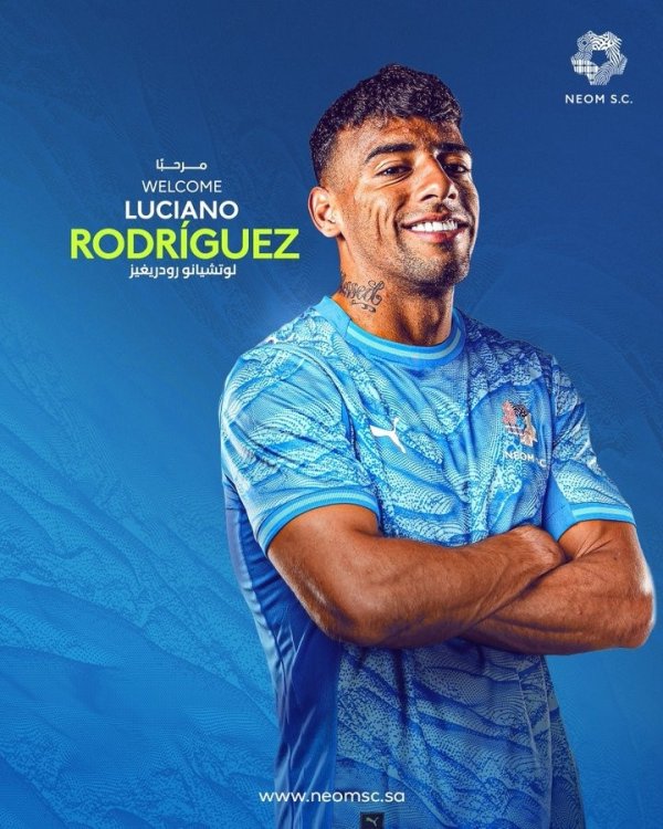 官方：沙特联升班马新当年城体育签下卢西亚诺，据悉用度2100万欧