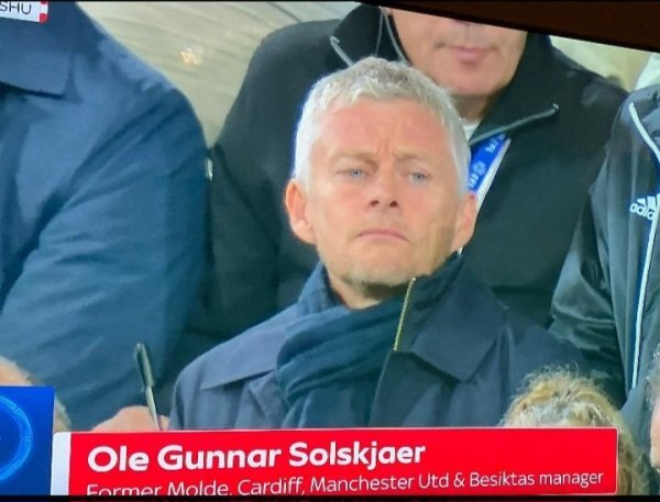 准备再职业？前曼联主帅索尔斯克亚被拍到现场不雅看英冠比赛