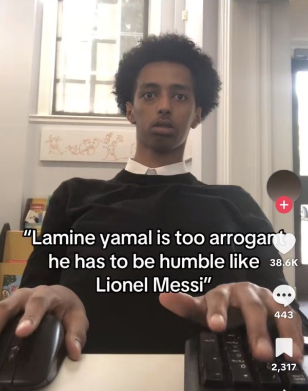 保执眷注！亚马尔点赞TikTok：亚马尔太自傲，他需像梅西相似眷注