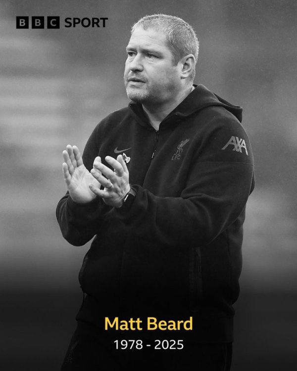 邮报：稀奇600东谈主前来干预前利物浦女足主帅马特-比尔德的葬礼