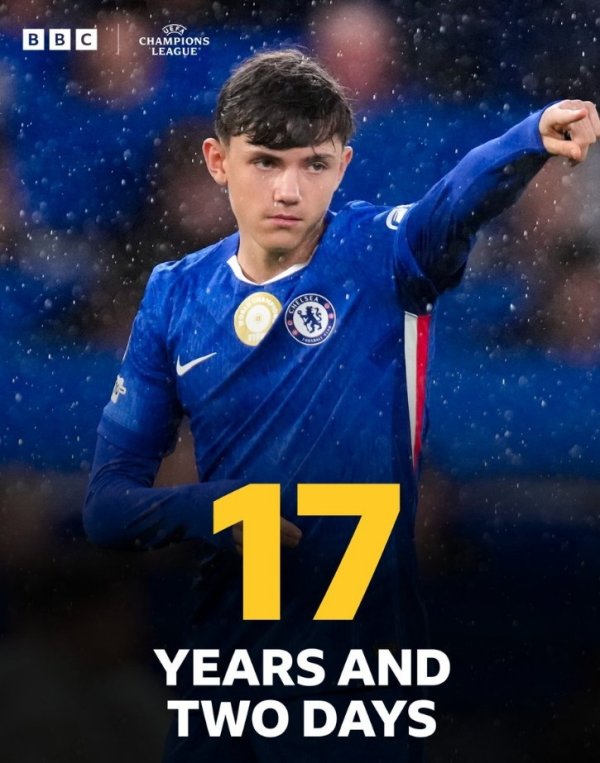 芳华风暴，17岁沃尔什替补登场创切尔西队史欧冠最年青出场记载
