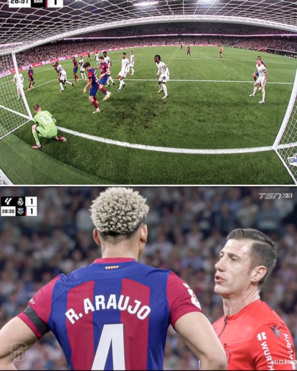 索托端正翌日堂度德比！前次端正皇马3-2巴萨，卢宁门线悬案