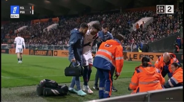 祝好！杜埃打破中倒地卓越可怜，法媒称可能始终缺阵