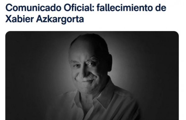 R.I.P. 皇马官方：诟谇西班牙教师哈维尔·阿斯卡戈塔